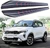 Estribo Lateral Paso Pedal Nerf Bar Compatible para Kia Sonet 2020 2021 2022 2023 2024 2025 2026 2 Piezas Barra Lateral Fija con Soportes 2