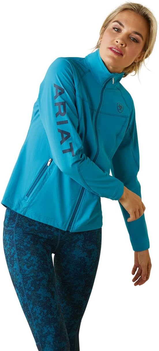 ARIAT Womens Classic Team Softshell Brand Jacket - Image 3