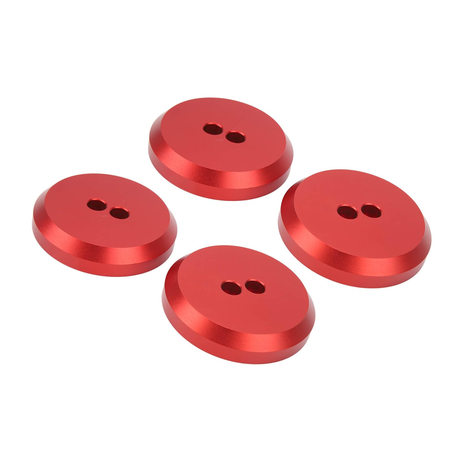 Hebepolster, 4 Stück Wagenheber-Pad-Adapter, Aluminium-Wagenheber-Pad, Ersatz für , C6, C7, C8, Rot
