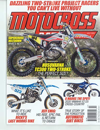MOTOCROSS MAGAZINE - JULY 2020 - HUSQVARNA TC300 TWO-STROKE