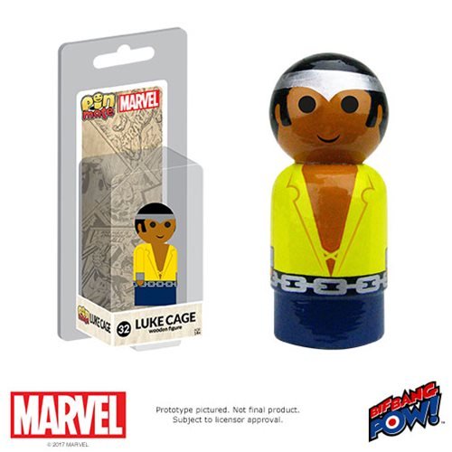 Bif Bang Pow! Luke Cage Pin Mate Wooden Figure