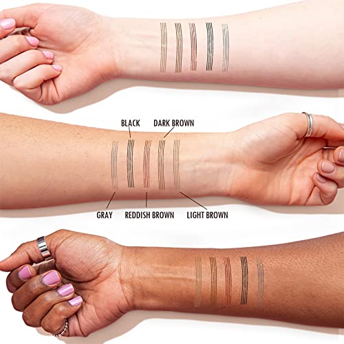 Eyebrow Pencil For Eye Makeup - Microblading Waterproof Eyebrow Pen, Liquid Brow Pencil With 4 Micro-Fork Tip, Long-Lasting Smudgeproof Create Natural Eyebrow Hair Stays On All Day (Light Brown) #TOP4