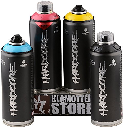 sprhdosen Juego MTN Hardcore CMYK brillante 4x 400ml