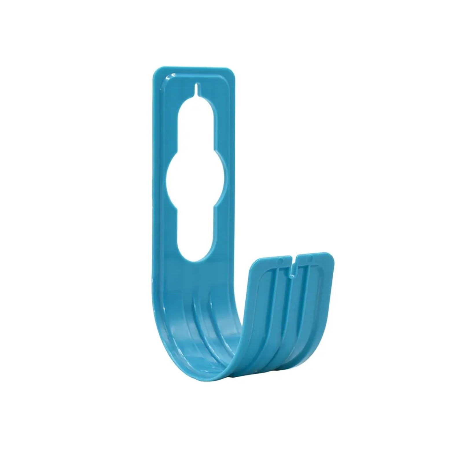 Fbanulpex Sky Blue Expanding Garden Hose Holder, 2Pcs Multicolor Wall Mounted Garden Hose Reel Hanger(Sky Blue)