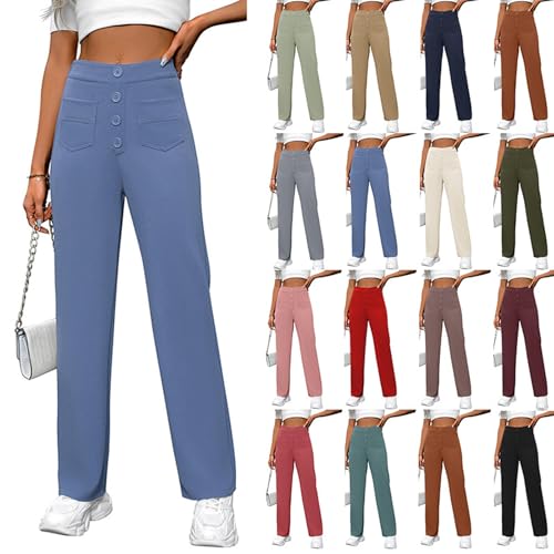 Flexipants for Women Over 50, Flexipants - Women's Casual High Waist Stretch Pants, Decalori Flexipants Plus Size2