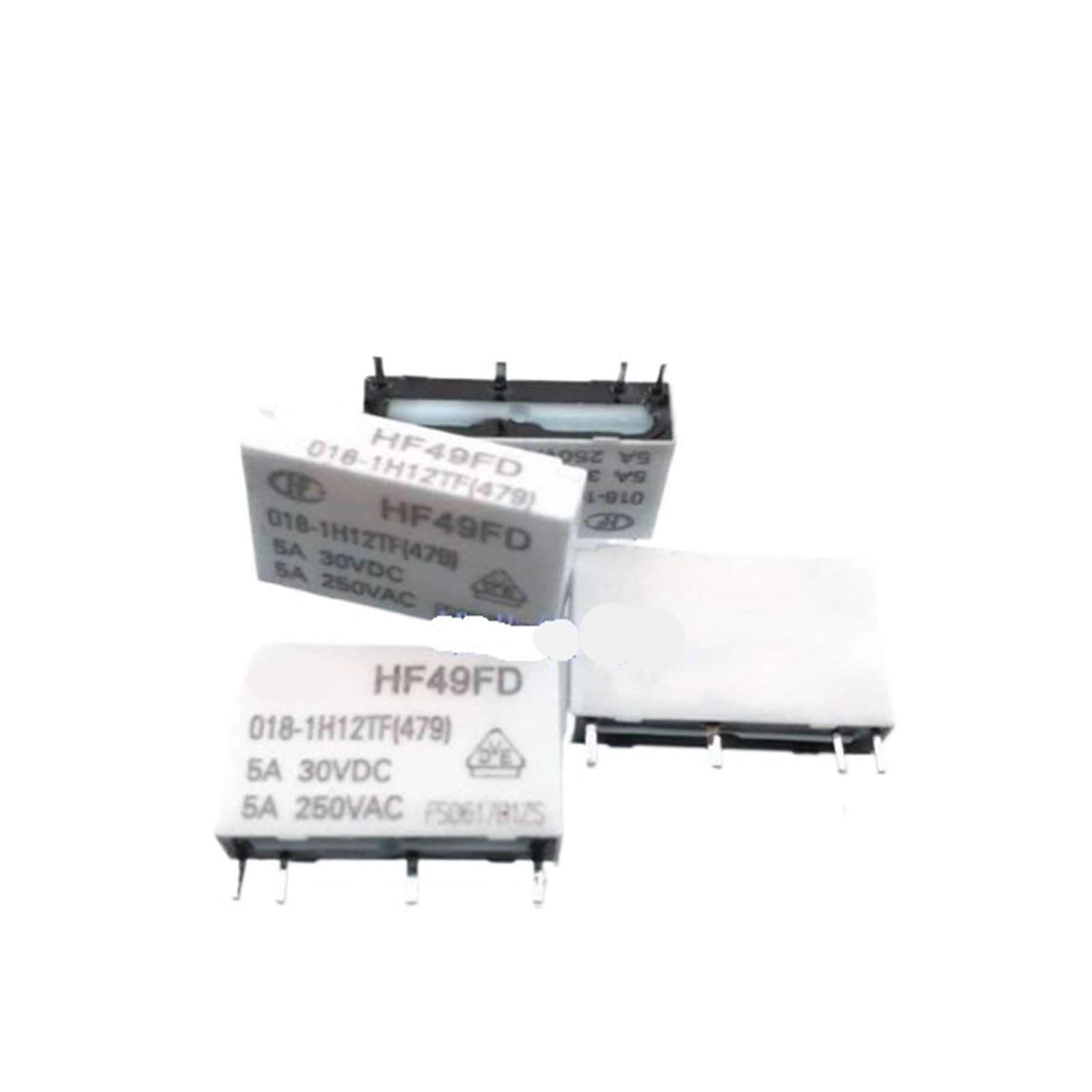 OSHZIKJII 18V relay HF49FD 018-1H12TF 18vdc HF49FD0181H12TF 18V 18VDC DC18V 5A 250VAC 4pin(5PCS)