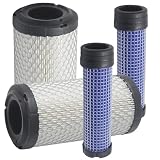 AXGSRV M113621 2 Set Air Filter Kit, Replacement for John Deere 1023E 1026R 1200 1720 1725 2030A