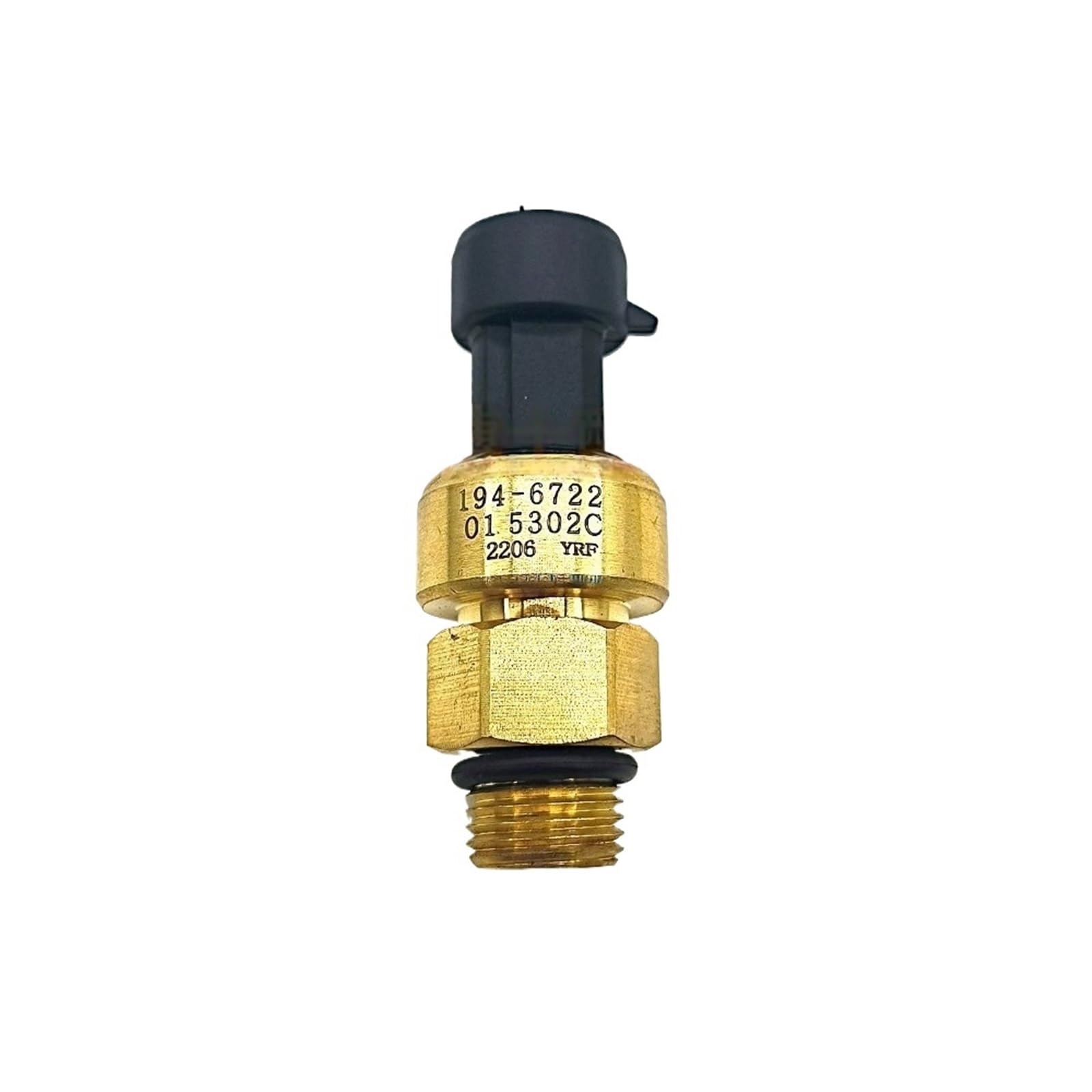 MXXDMOPD Excavator Intake Oil Pressure Sensor 194-6722 for 325 329 330 336D(Nero)