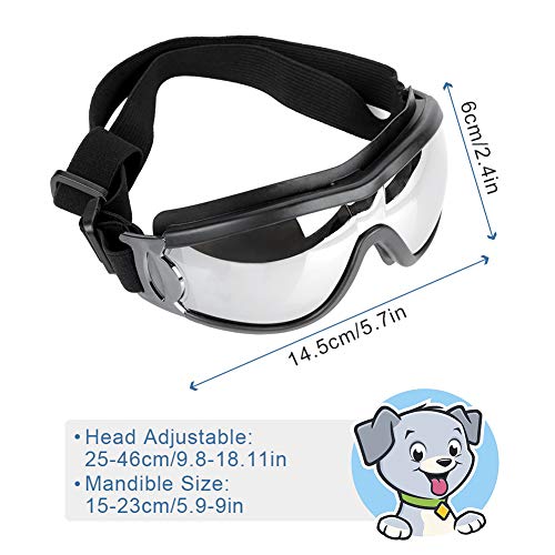 Yosoo Health Gear Dog Sunglasses, Stylish UV Protection Pet Goggles with Lightweight Frame, Pet Glasses Eye Wear… - Image 6