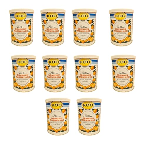 minafood-Set: Koo Mamelade Bittere Orange 450g - 10x450g