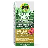 Jarabe de Pino - Jarabe Natural con Equinácea y Propóleo - Sin Azúcar -Ideal para Combatir la Tos y Reforzar tus Defensas - Complemento para Invierno -Alivia la Garganta- Aquisana