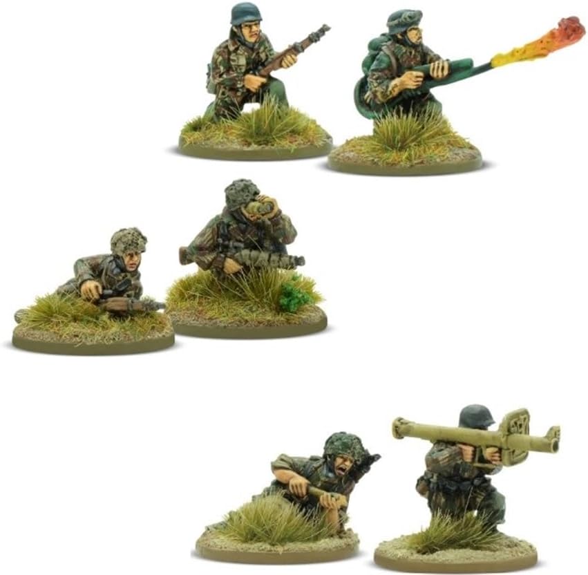 Warlord Games Fallschirmjager German Starter Army - Bolt Action 28mm Minatures WWII Table Top Game