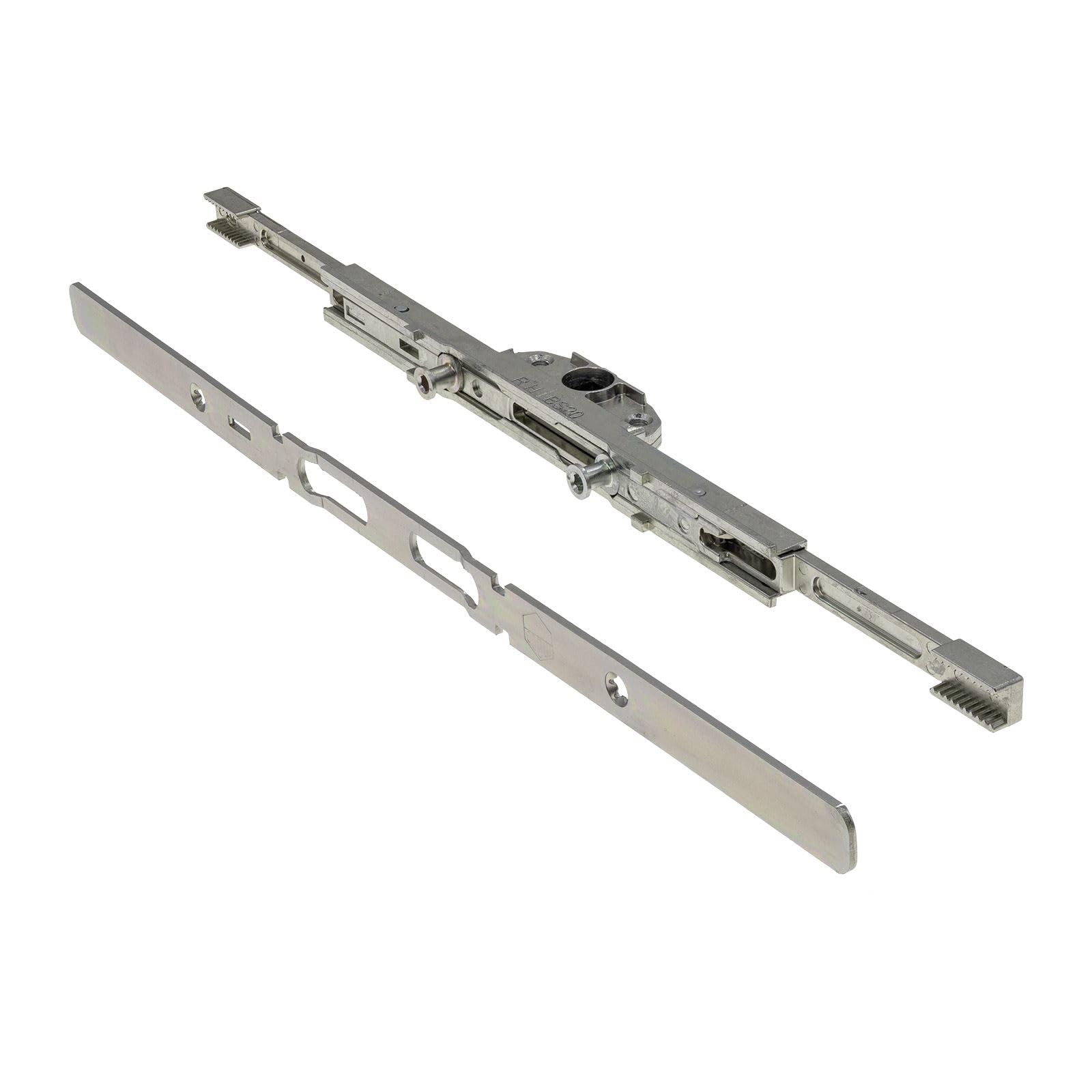 Truly Pvc Limited Silver Maco Mk2 Non-Croppable Espag Gearbox - 20Mm Backset 9Mm Cam - High Security Shootbolt Window Lock - Upvc Timber Aluminium