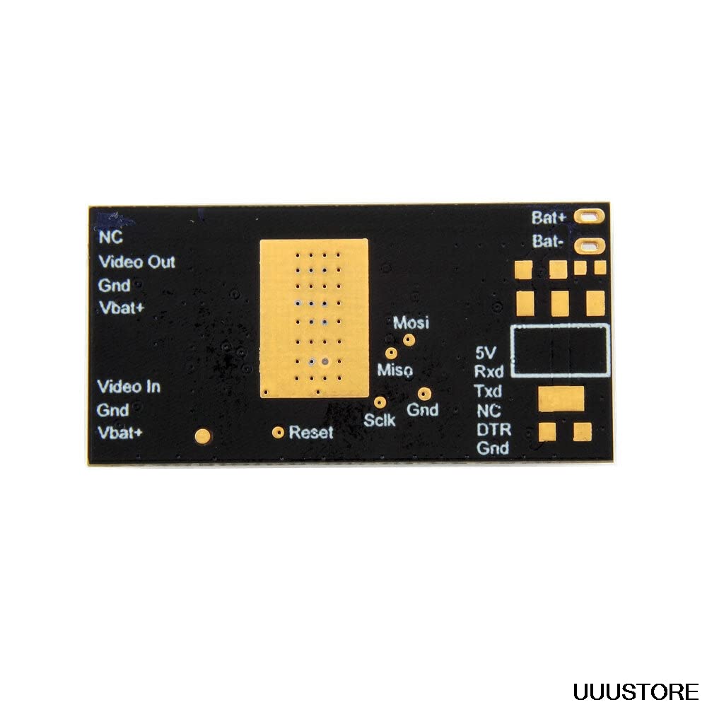 Micro OSD V2 Module back view with pinout labels