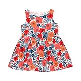 🌟 MATERIAL DE ALTA CALIDAD: Diseñada en España, nuestro vestido niña verano está fabricada con materiales de primera calidad, 100% Algodón