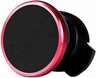 Universal Magnetic Air Vent Car Holder for Smartphones (Red)