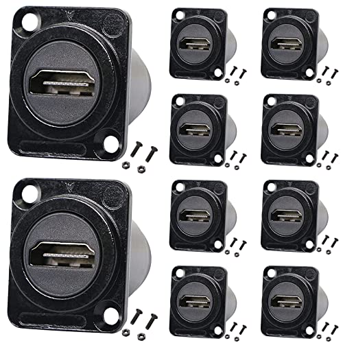 Extension HDMI 4K 60Hz PENGLIN avec panneau de montage cloison stable