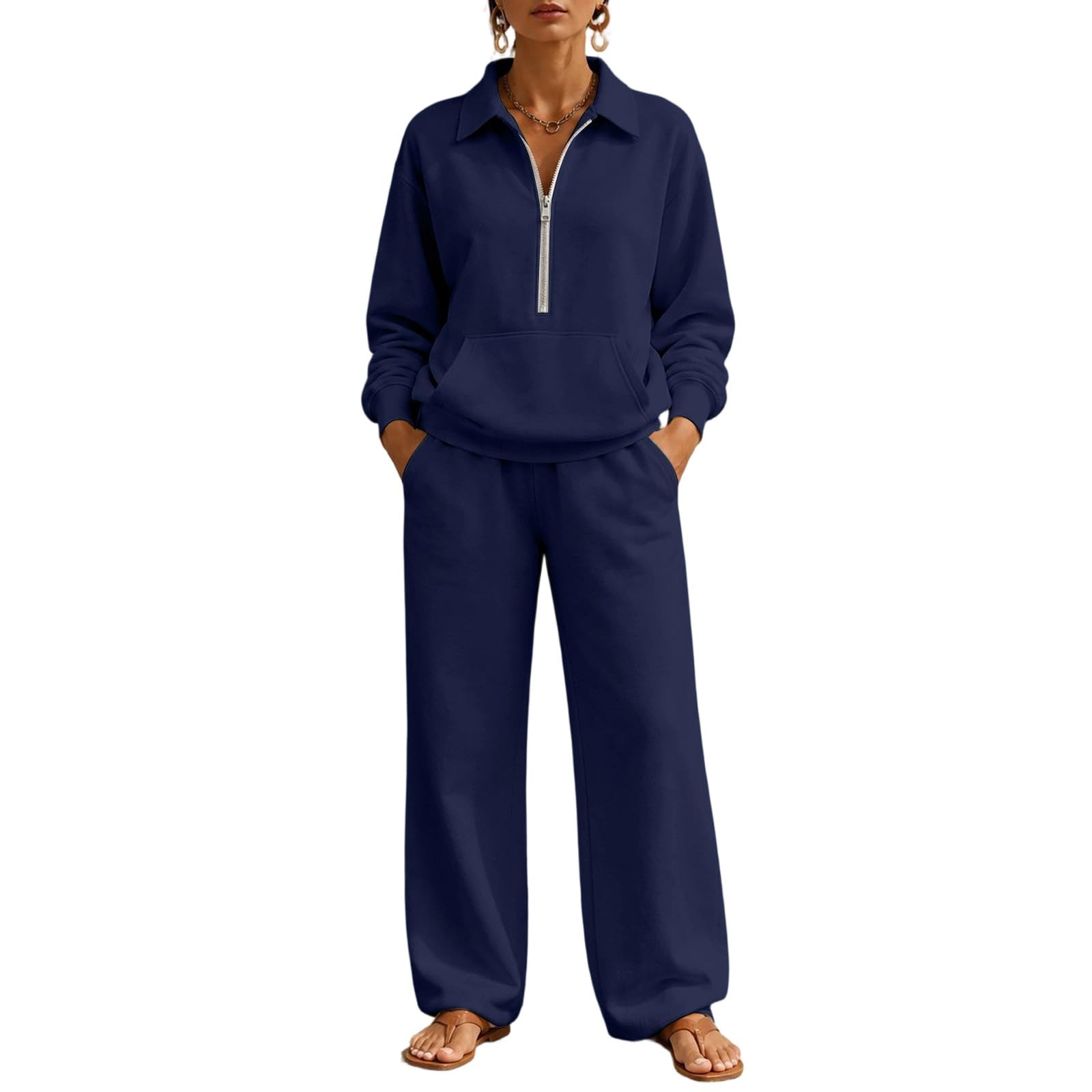 Tute Ginnastica Felpata Casual Abbigliamento per Jogging Correre Fitness