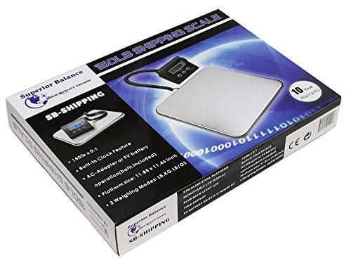 Báscula de envío ToolUSA 150 Lb con pantalla LED miniatura 3