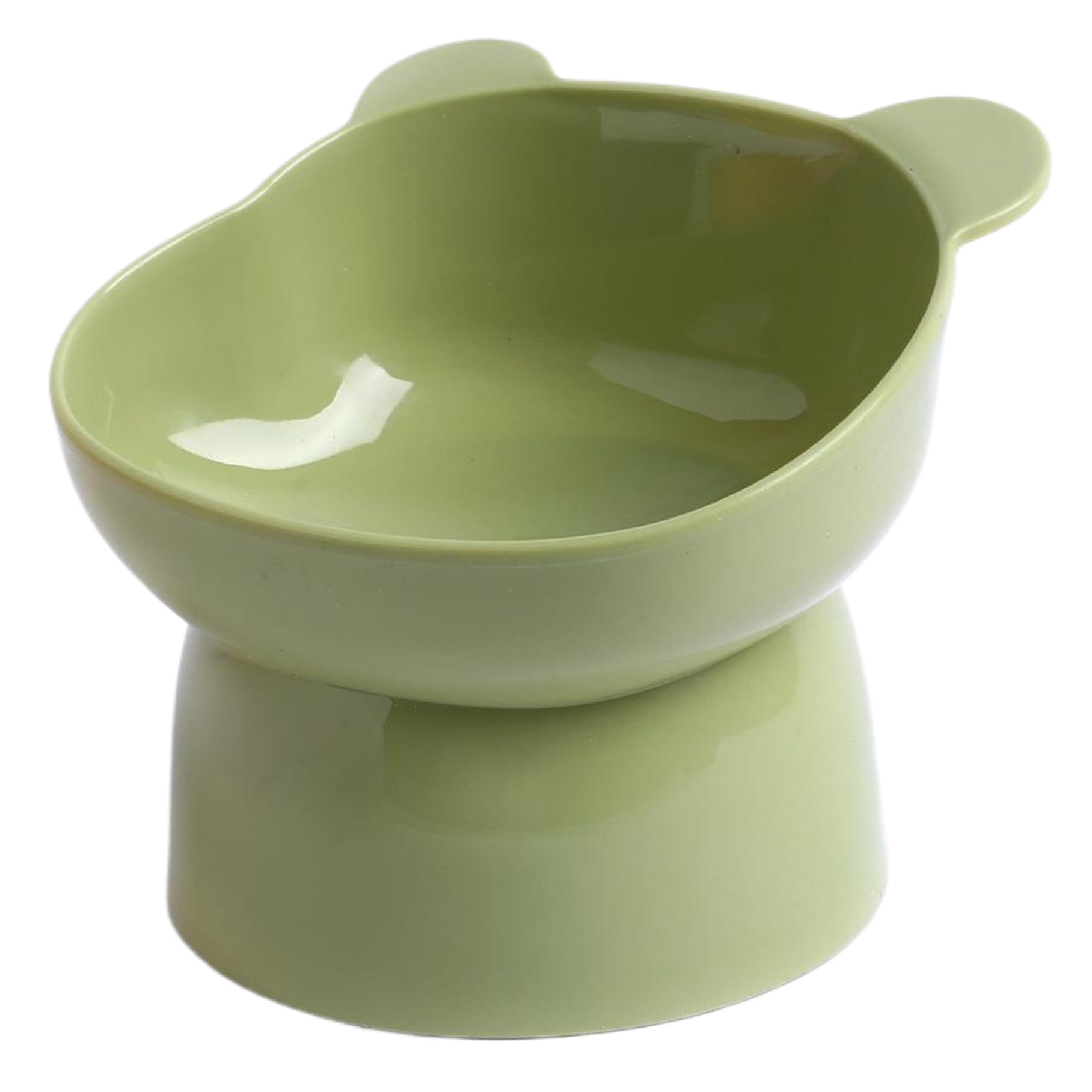 Hotainoys Raised Dog Bowl, PP Plastic Dog Bowl Prevention of Vertebrae Disease Elevated Bowls Non-Spill Feed for Pet Cat, Puppies, Dishwasher Safe Bowls Elevated