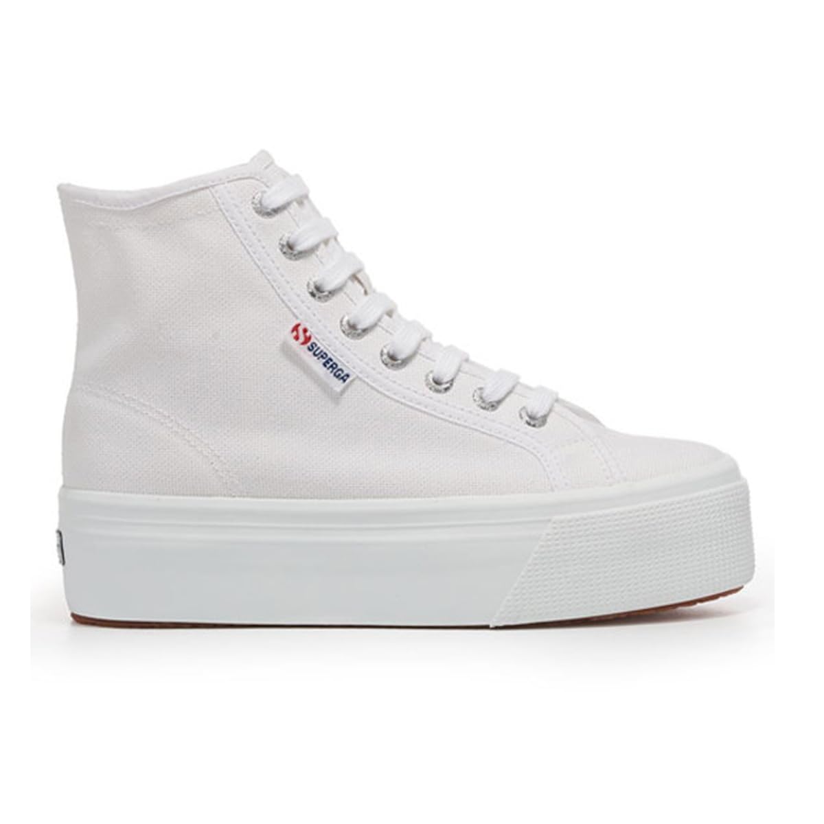 Superga - Sneakers, Donna, Cotone, Casual, 2708 Hi Top