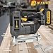 JEXUGK Nail Gun, Brad Nailer Cordless with 2 x 4.0Ah Battery, 2-in-1 18 Gauge Electric Pistola De Clavos De Bateria with 1200pcs Nails,Power Nailers & Staplers for Woodworking, Home Improvement DIY