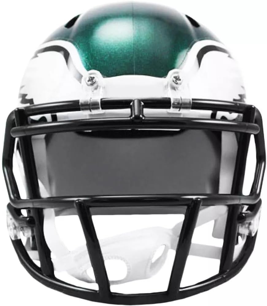 Generic Philadelphia Revolution Speed Mini Football Helmet - Marine Green, Unisex-Adults, Football Fans, Mini Helmet