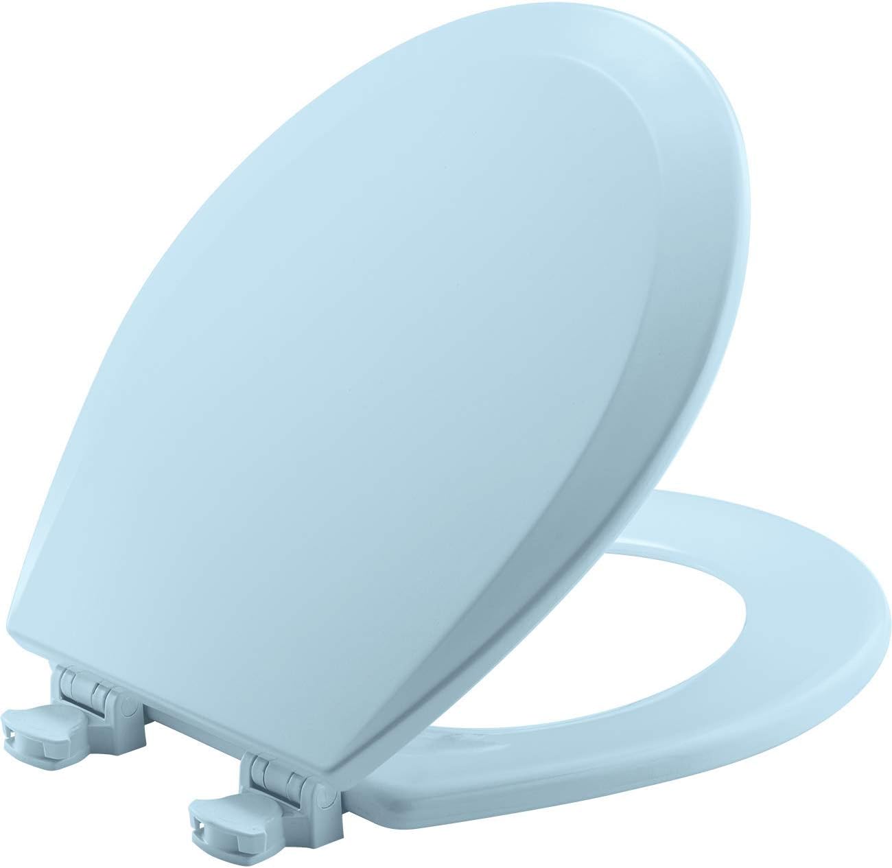 Bemis 1500EC 390 Lift-Off Wood Elongated Toilet Seat, 1 Pack, Cotton White - - 