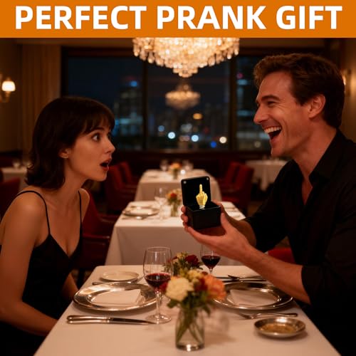 Zeeorymn Middle Finger in a Box,Funny Middle Finger Gift Box for Men & Women,Perfect Secret Santa Gifts for Office Desk & Home Decor - Image 5