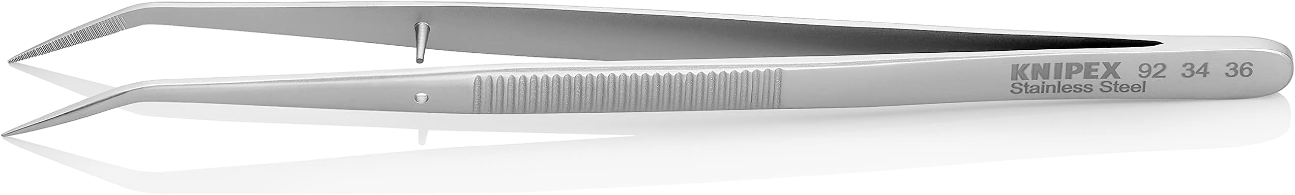 Knipex 92 34 36 Precision 45 Degree Universal Tweezer, 155 mm