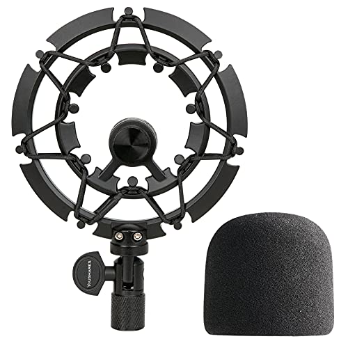Youshares Blue Yeti Shock Mount with Foam Windscreen