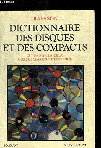 Télécharger Dictionnaires des disques et des compacts - NE livre En ligne
