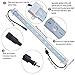 Grow Light Strip Kit 45W, 4 pcs 16 Inches LED Grow Light Strips with Extension Cables, Mounting Accessories for Greenhouse, Grow Shelf. Perfect for Indoor Growing-(4-Strip-Kit)
