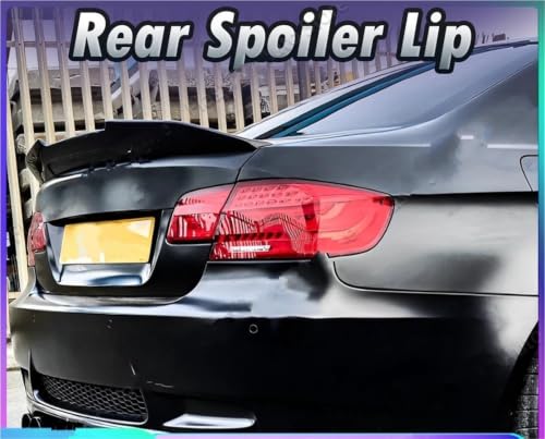Becquets arrière BMW E92 335i 328i aileron coffre look carbone