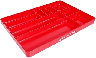 MichaelPro Drawer Organizer Parts Tray with Compartments, Low Profile Tool Box Organizer for Bolts and Nuts, Tool Tray Organizer for Automotive, Mechanics, Parts and Hardware Storage | MP014036