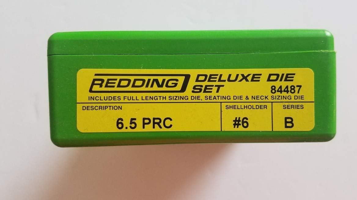 Redding Reloading Deluxe Die Set for Bottleneck Cases|Hunting Handloading Precision