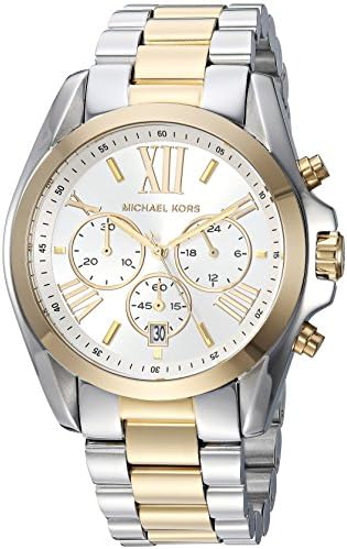 Gold/Silver MK watch Michael Kors Silver-Tone Bradshaw Women main image 2