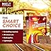 Melt Candle Company Fire Starter Squares, 160 Pieces - Fire Starters Kit for Campfires, Grill, Outdoor Fire Pit, Fireplace, BBQ - Water Resistant & Odorless - Camping Accessories