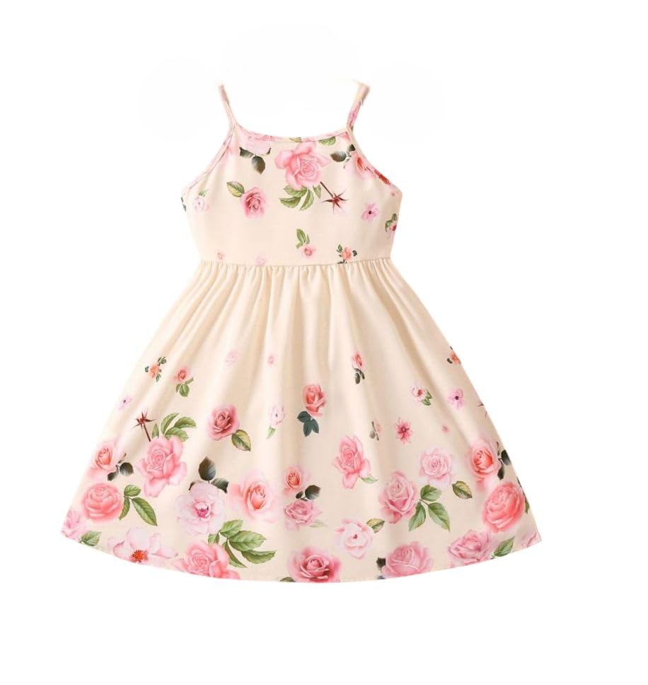 Image of SHRIMATE Apparels Summer Dress for Baby Girl /Frocks for Baby Girl /Baby Frocks Girl Poly Rayon /Casual Dress Short Flutter Sleeve