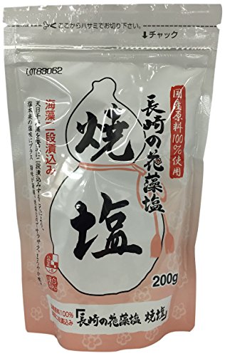 長崎の花藻塩 焼塩 200g