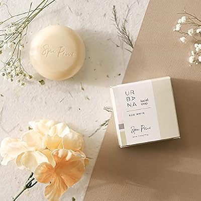 Urbana Spa Prive Collection Facial Soap Bar, 70 Gram, Egg White