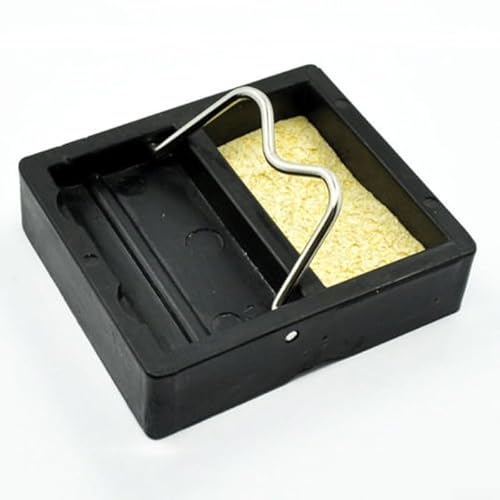 Support de fer à souder pour fer à repasser de type crayon, support de station de base électrique compact avec éponge, petit support de bureau
