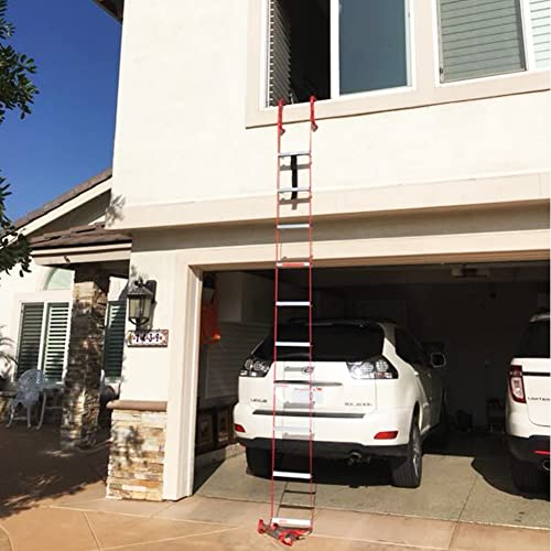 Hausse Retractable 2 Story Fire Escape Ladder, 13 Feet #TOP5
