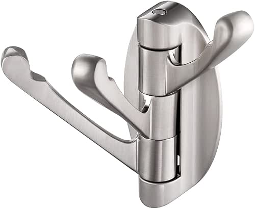 KES Solid Metal Swivel Hook Heavy Duty Folding Swing Arm