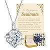 Beam & Bask Pendant Necklace for Wife or Girlfriend, Anniversary Birthday Wedding Moissanite Jewelry for Soulmate Her Women, S925 Sterling Silver