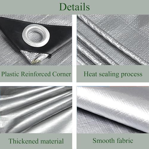 Lona multiuso impermeable 3x6m para muebles de jardín madera y vehículos 6