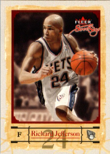 2004 05 Fleer Sweet Signatures Basketball Card #20 Richard Jefferson New Jersey Nets