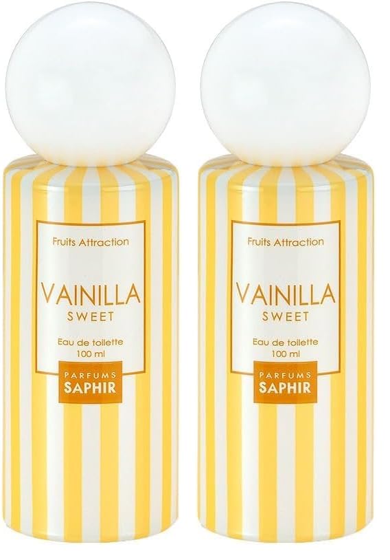Fruit Attraction Vainilla Sweet Eau de Toilette, 100ml (Paquete de 2)
