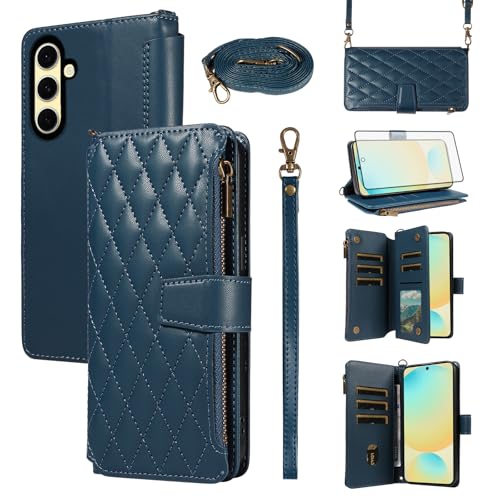 Accessoires cellulaires S 24 EF AI étui portefeuille zippé Samsung S24 FE