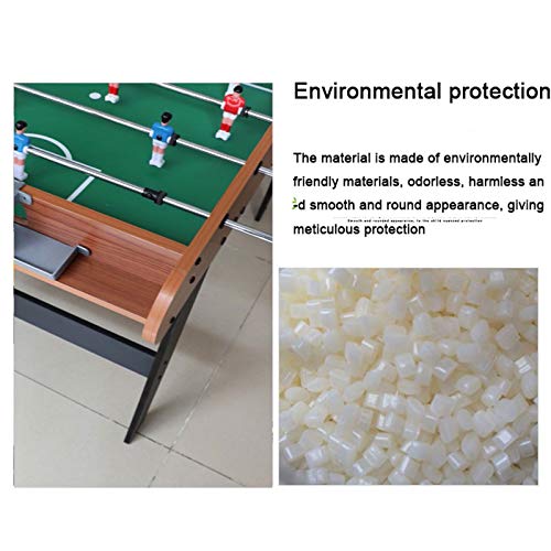 KHYTEBV Tischfußballtisch aus Holz mit Beinen, freistehender Fußballtisch, Tischfußballspiel, für Erwachsene und Kinder, für Spielzimmer und Familienspieleabend – Bild 7